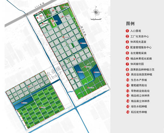 东台国贸农业生态园区妄想平面图